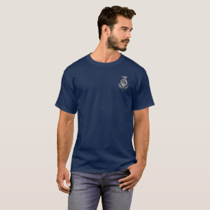 T-shirt Clan Wallace Crest & Tartan Thistle