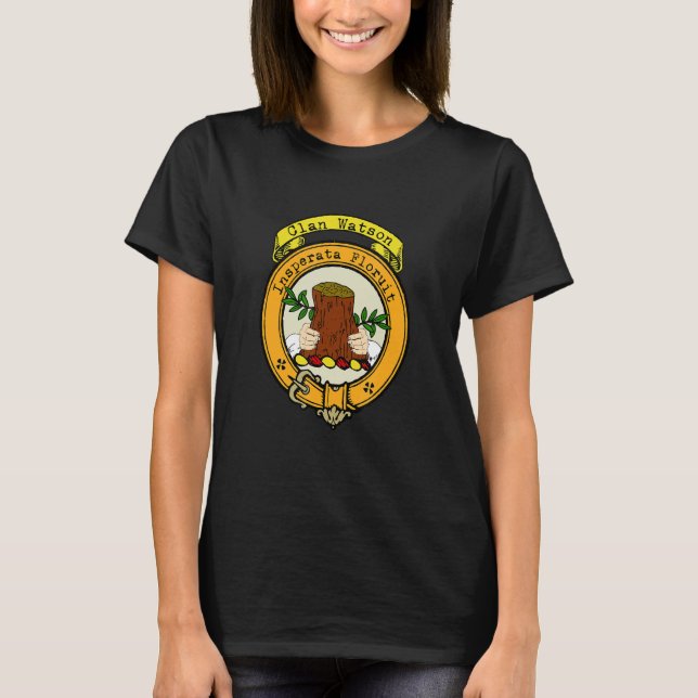 T-shirt Clan Watson Scottish Crest (Devant)