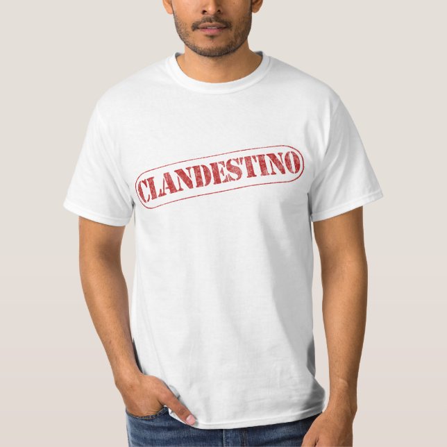 T-SHIRT CLANDESTINO (Devant)