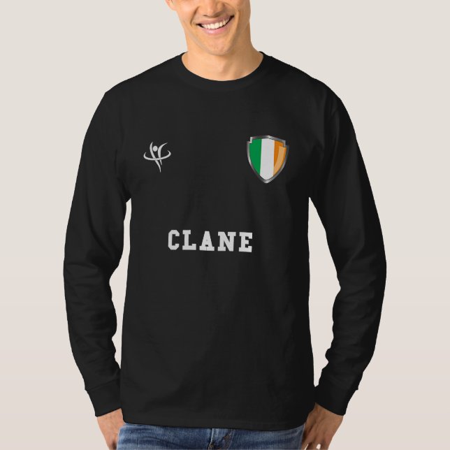 T-shirt CLANE Ireland Vintage Sports (Devant)