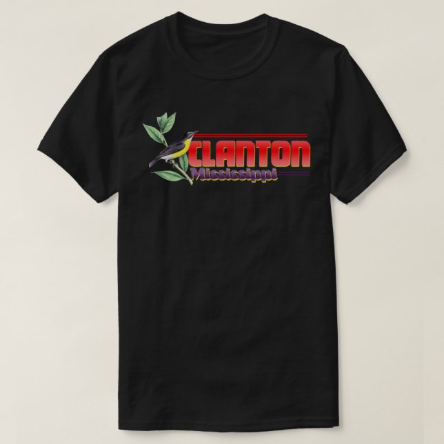 T-shirt Clanton, Mississippi - de John Grisham romans - (Design devant)