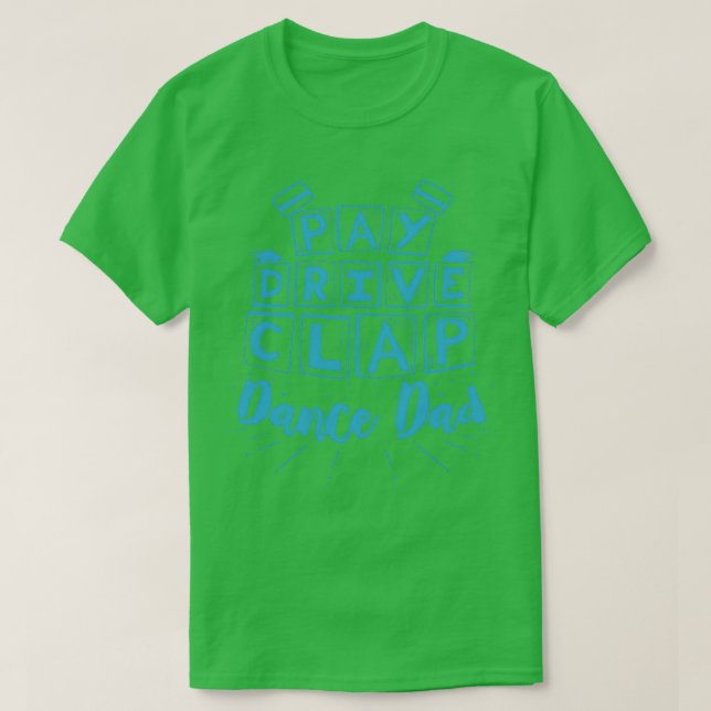 T-shirt Clapet 2 du lecteur de paye de DANSE (Design devant)