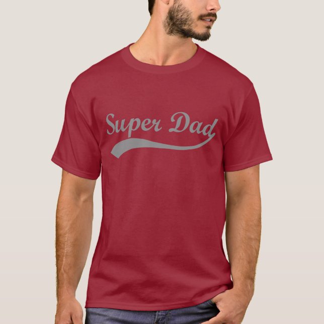 T-shirt Clapotis superbe de papa (Devant)