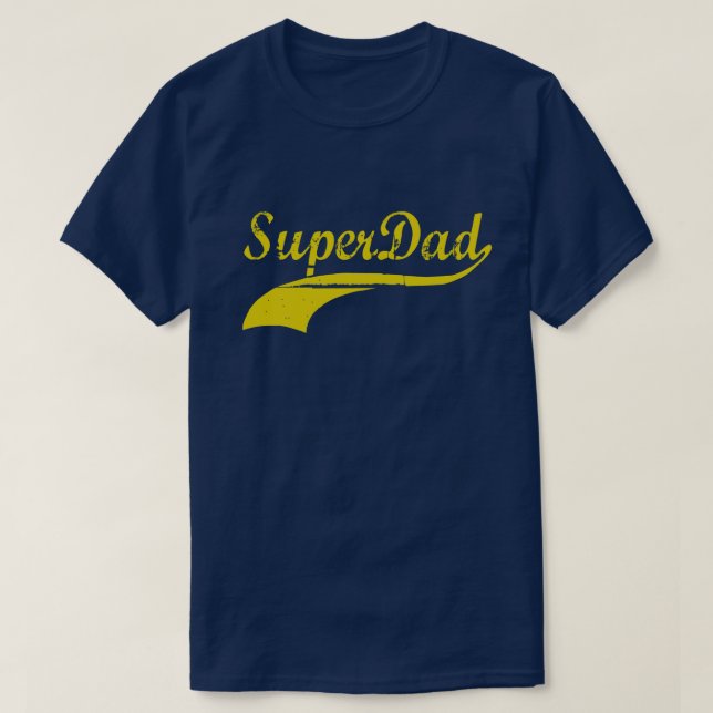 T-shirt Clapotis superbe de papa (Design devant)