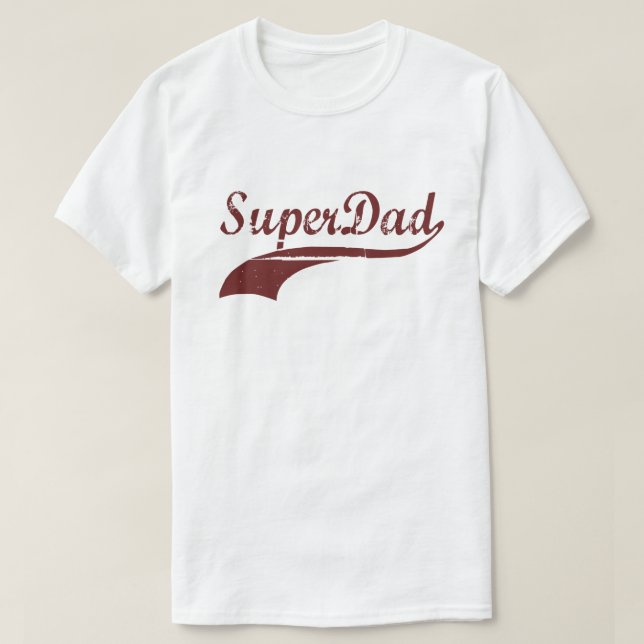 T-shirt Clapotis superbe de papa (Design devant)