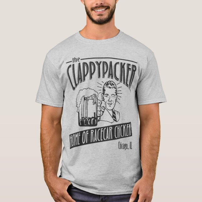 T-shirt Clappypacker (Devant)