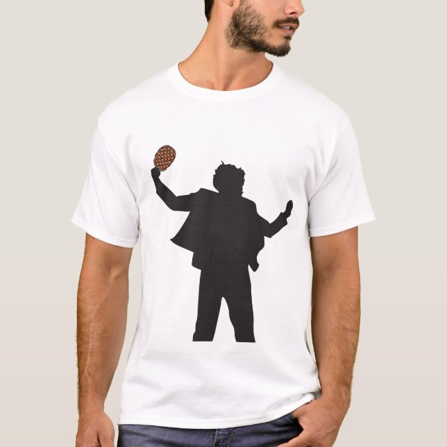 T-shirt claque d'ananas (Devant)