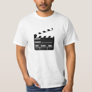 T-shirt Claquette de film