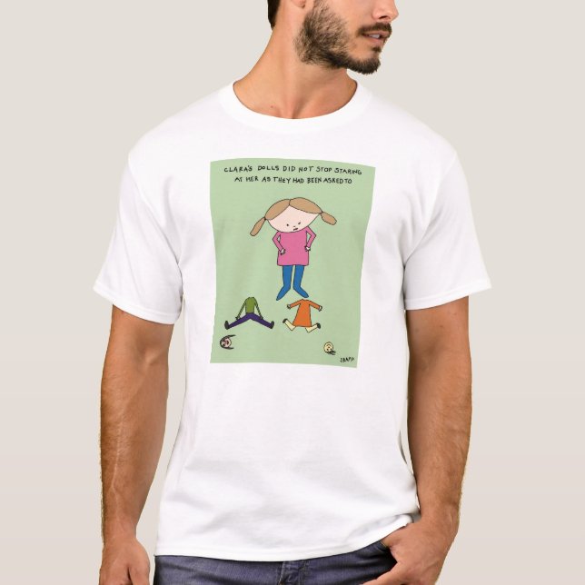 T-shirt Clara et ses poupées (Devant)