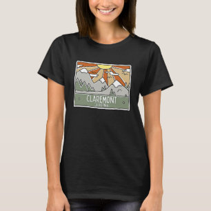 T-shirt Claremont California Mountains Sunshine CA Trier D