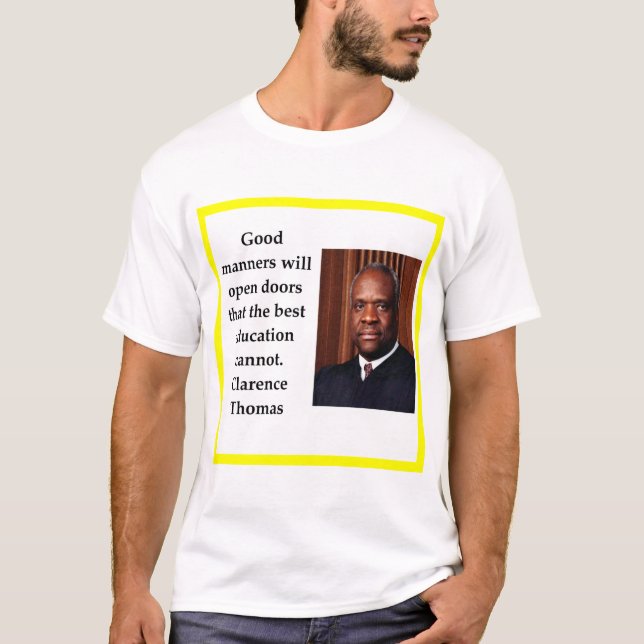 T-shirt Clarence Thomas (Devant)