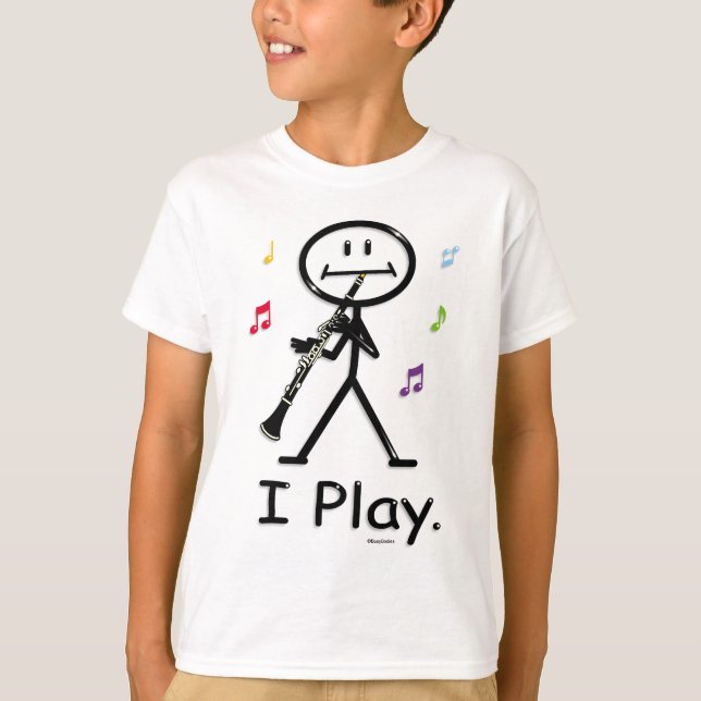 T-shirt Clarinet (Devant)