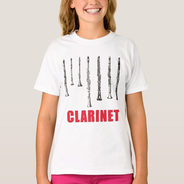 T-shirt Clarinet (Devant)