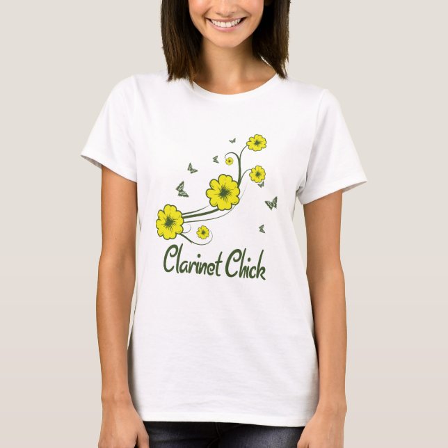 T-shirt Clarinet Chick (Devant)