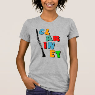 T-shirt Clarinet coloré