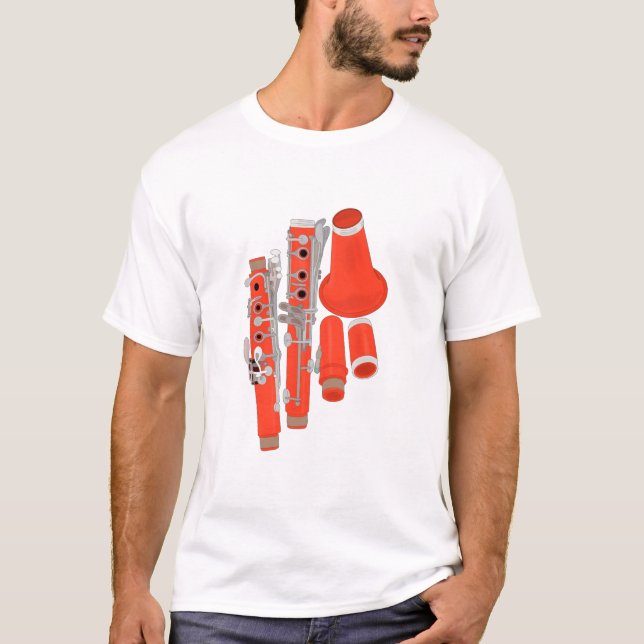 T-shirt Clarinet démonté (Devant)