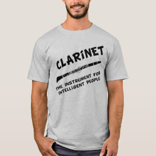 T-shirt Clarinet intelligent