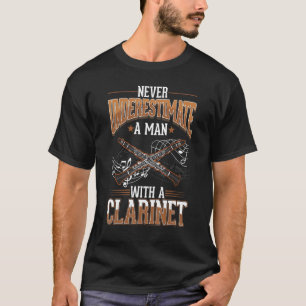T-shirt Clarinet Man Clarinetist