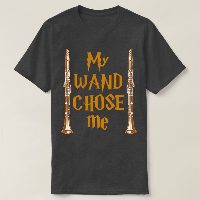 T-shirt Clarinetist Funny Clarinet (Design devant)
