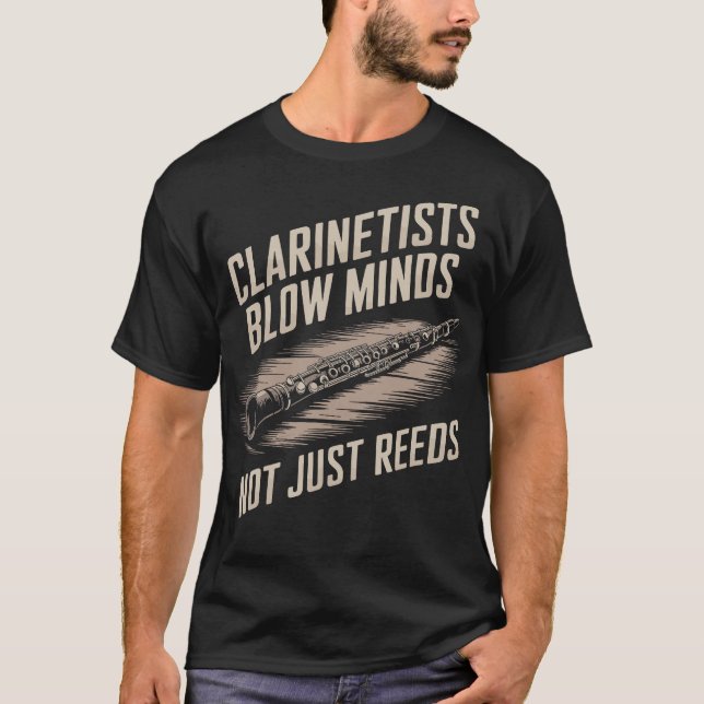 T-shirt Clarinetist S2 (117) (Devant)