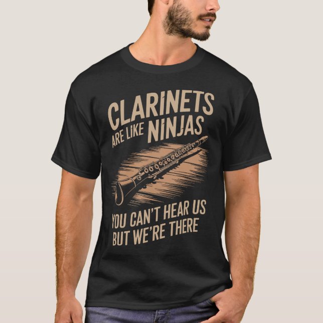 T-shirt Clarinetist S2 (121) (Devant)