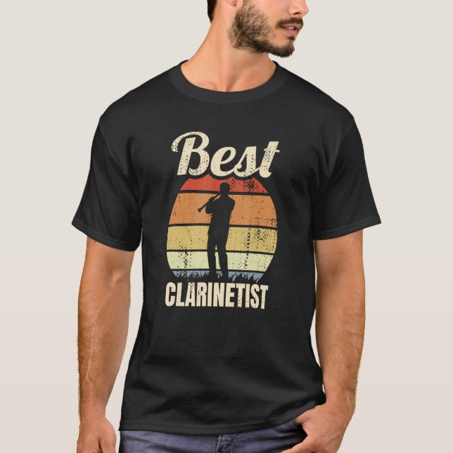 T-shirt Clarinétiste (Devant)