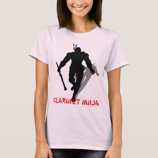 T-shirt Clarinette Ninja (Devant)