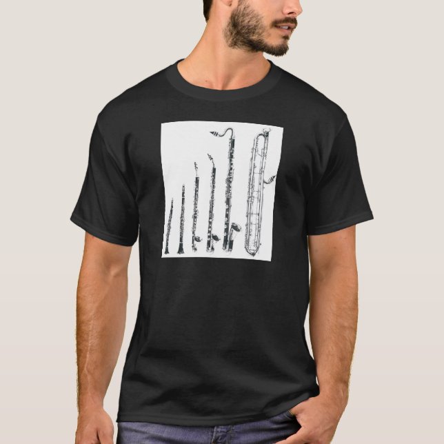T-shirt clarinettes (Devant)