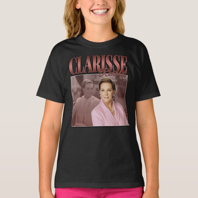 T-shirt Clarisse Renaldi Julie Andrews Princess Diaries 90 (Devant)