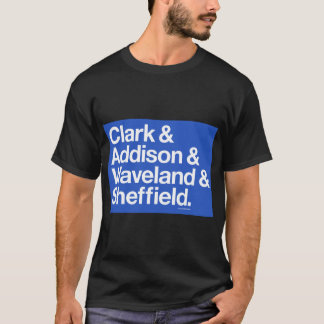 T-shirt Clark &amp ; Addison &amp ; Waveland &amp ; Sheffi