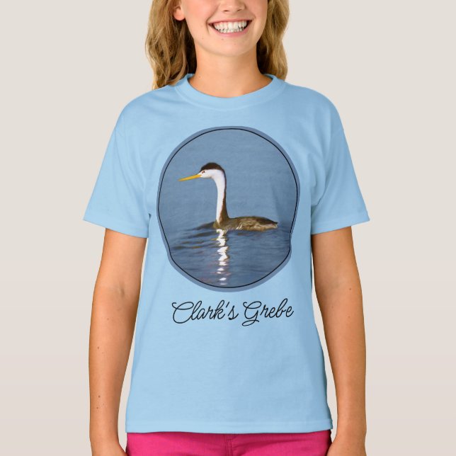 T-shirt Clark's Grebe Painting (Devant)