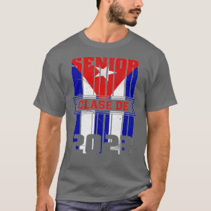 T-shirt Clase de 2023 drapeau cubain