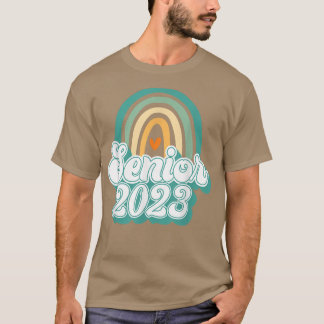T-shirt Class 2023 Future Senior Retro Rainbow - Over It!