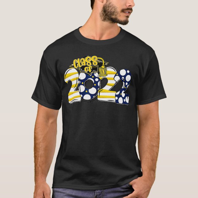 T-shirt Class of 2022 Senior 2022 Graduate  (Devant)