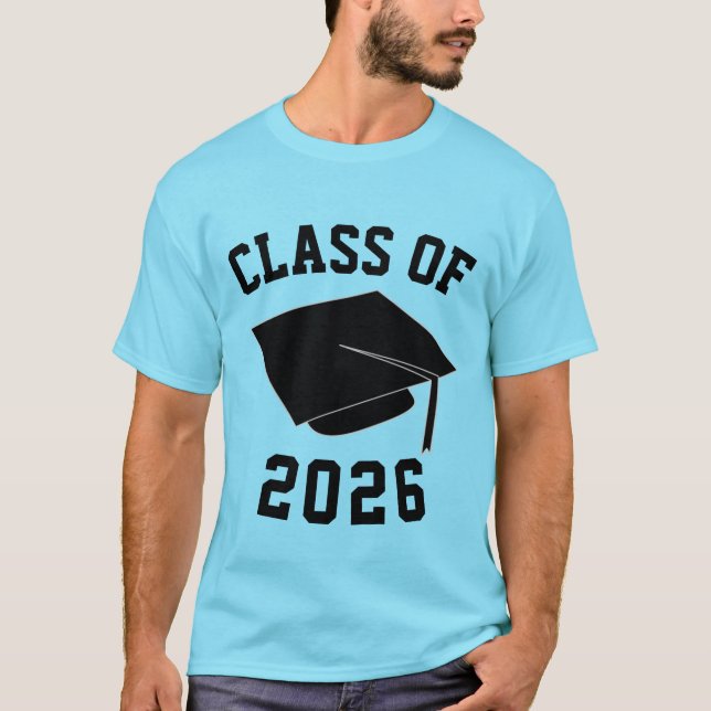 T-shirt Class of 2026 Customizable Shirt (Devant)