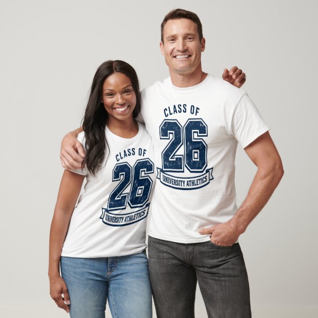 T-shirt Class of 2026 – Graduate Pride College (Unisexe)