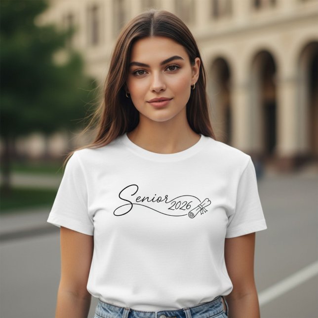 T-shirt class of 2026 senior (Graduation T-Shirt)