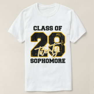 T-shirt Class of 2028 Sophomore High School Back to School