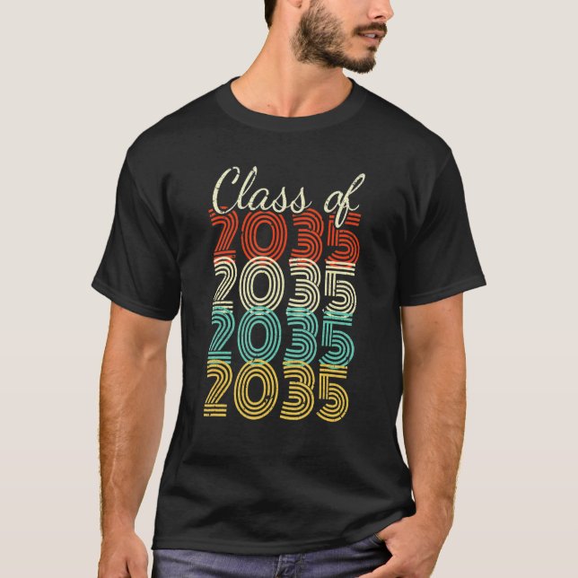 T-shirt Class Of 2035   Senior 2035 Graduation (Devant)