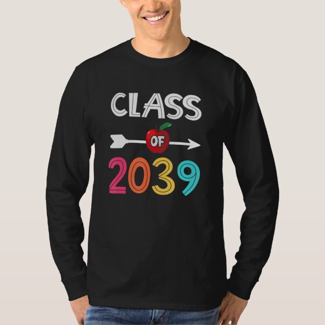 T-shirt Class Of 2039  Pre K Graduate Preschool Graduation (Devant)