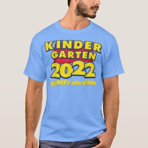 T-shirt Classe 2022 Maternelle Retro Animé Movie Gradu