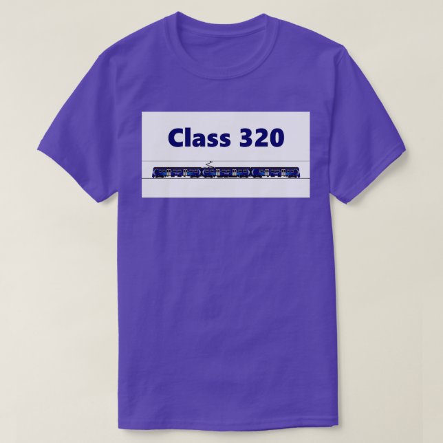 T-SHIRT CLASSE 320 SCOTRAIL TRAIN (Design devant)