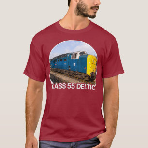 T-shirt Classe 55 Deltic Train Engine Locomotive British