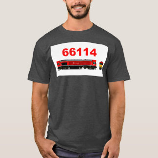 T-SHIRT CLASSE 66 114 LOCOMOTIVE 1