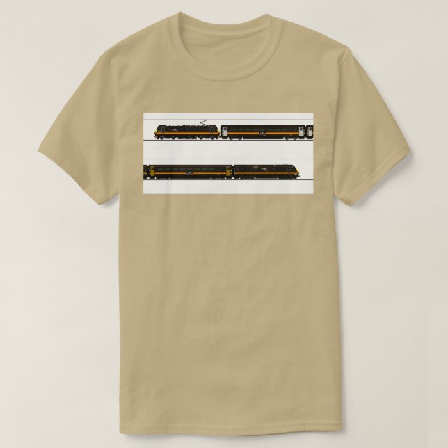 T-SHIRT CLASSE 90 GRAND EXPRESS LOCOMOTIF CENTRAL (Design devant)
