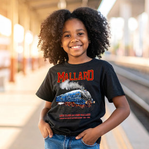 T-shirt Classe A4 Mallard - La locomotive à vapeur la plus