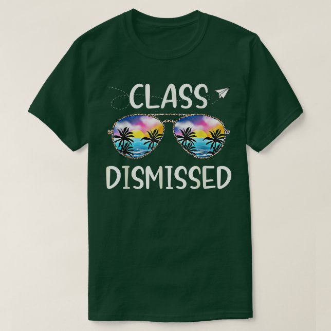 T-shirt Classe amusante Enseignant abandonné école d'adieu (Design devant)