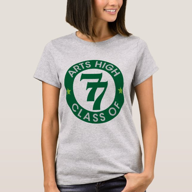 T-shirt Classe Arts High School de 77 Logo (Devant)