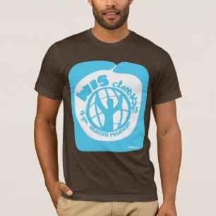 T-shirt Classe bleue de bulle de WIS de 'de la Réunion 93
