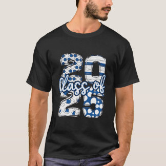 T-shirt Classe Bleue Et Blanche De 2025 Classe Supérieure